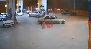 Erkilet'te akaryakıt İstasyonundaki drift paniğe neden oldu