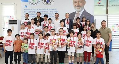 Kocasinan'da satranç turnuvası ödül töreni gerçekleşti