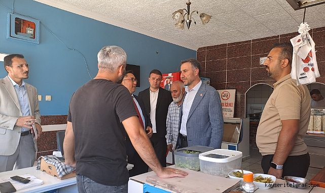 Saadet Partililer Akkışla'ya çıkarma yaptı