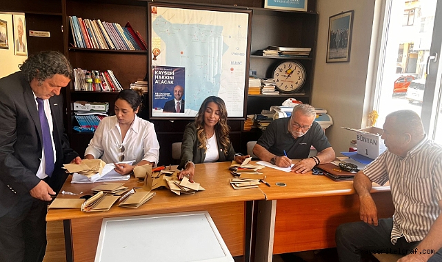 Bünyan’da CHP delege seçimlerini kırmızı liste kazandı