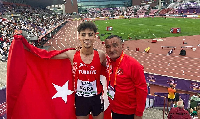 Kayserili genç atlet Kıyasettin rekor kırdı