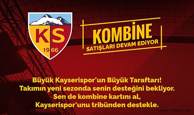 Kayserispor’dan şehit aileleri, gaziler ve engelli taraftarlara indirimli kombine