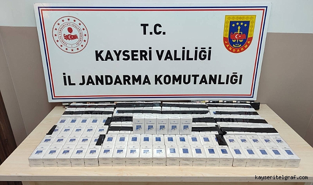 Malatya yolunda 270 paket kaçak sigara ele geçirildi