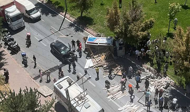 Osman Kavuncu'da kaza, 4 yaralı