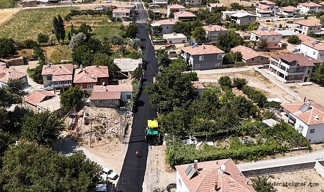 Büyükşehir'den Develi'ye 8 milyon liralık asfalt