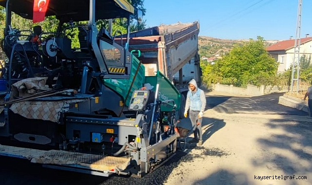 Büyükşehir'den Özvatan'a 19 milyon liralık asfalt