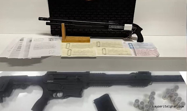 Kayseri'de suç örgütü operasyonu