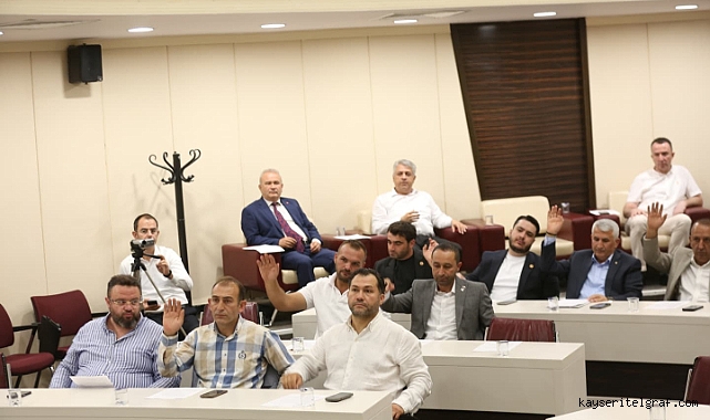 Kocasinan Belediyesi Eylül ayı meclis toplantısı gerçekleştirildi