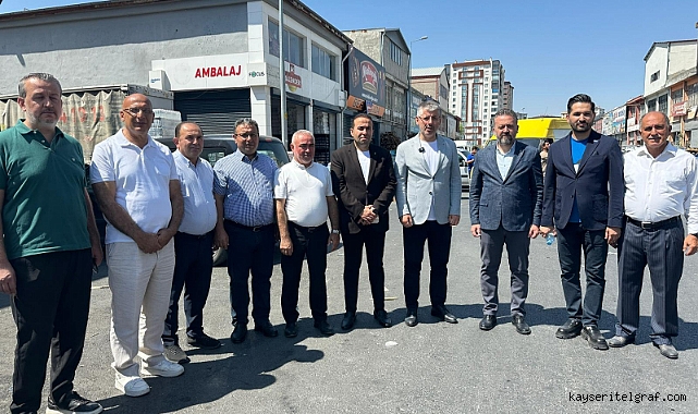 Milletvekili Çopuroğlu esnafla bir araya geldi