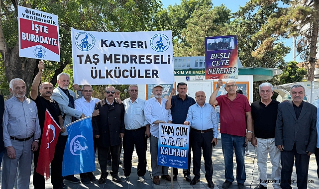 Taş Medreseli Ülkücüler'den '12 Eylül' açıklaması