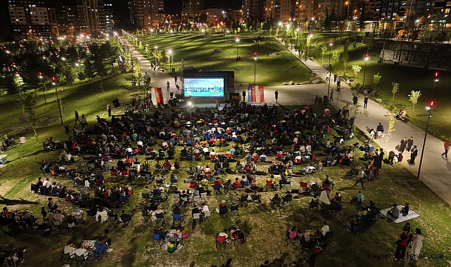 Türkiye-Yunanistan maçı Talas Millet Bahçesi'nde izlenecek