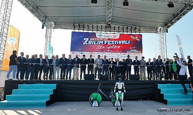 '7’nci Kayseri Bilim Festivali' başladı