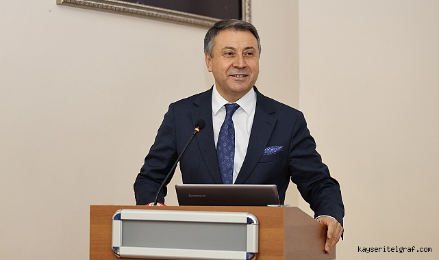 ASFAT Genel Müdürü Prof. Dr. İlbaş ERÜ'de açılış dersi verdi