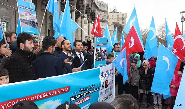 “Doğu Türkistan’daki zulme sessiz kalmadık, kalmayacağız”