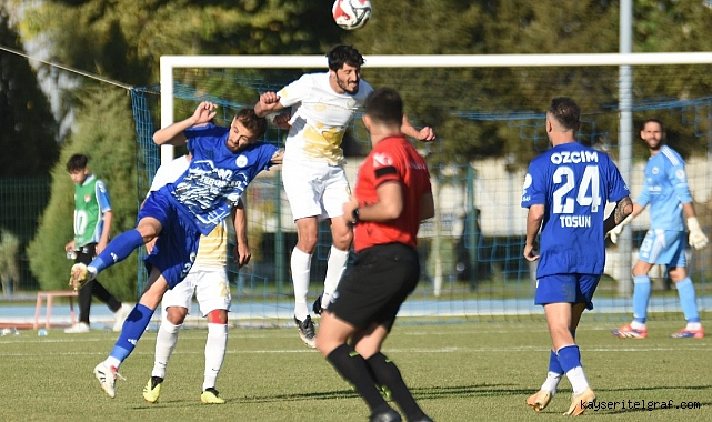 Erciyes 38 FK 3 attı, 3 aldı