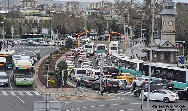 İşte Kayseri'de trafiğe kayıtlı araç sayısı