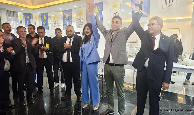 İyi Parti'de Talas İlçe Başkanı Şahin oldu