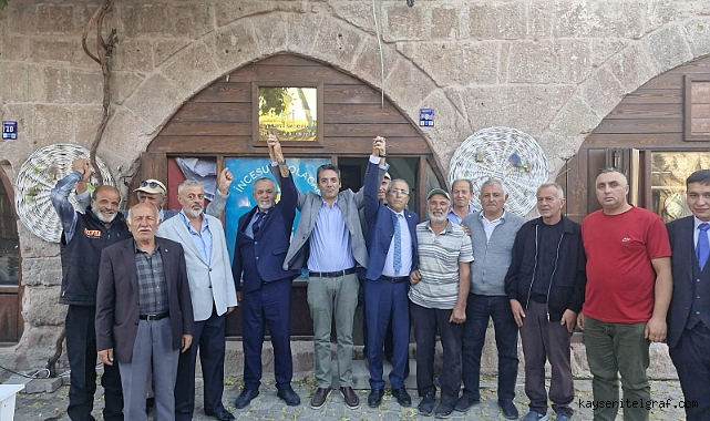 İYİ Parti İncesu İlçe Başkanlığı'na yeniden Zeki Akçeşme seçildi