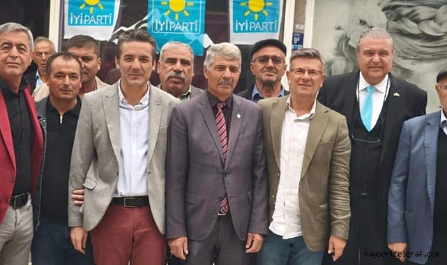 İyi Parti Pınarbaşı İlçe Başkanı yeniden Ekinci oldu