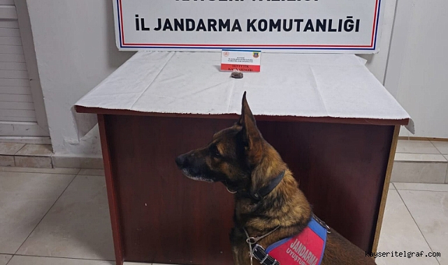 Jandarmadan Gesi'de uyuşturucu operasyonu