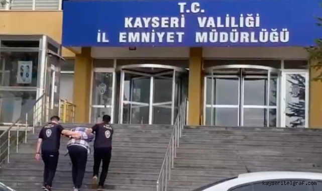 Kayseri’de çocuklara ait müstehcen görüntü yayan zanlı tutuklandı 