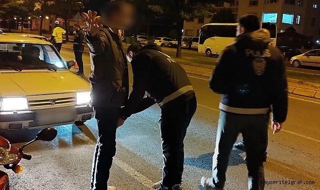 Kayseri'de 'huzur' uygulamaları sürüyor; 45 aranan şahıs yakalandı