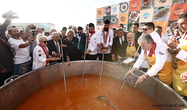 'Kayseri Gastronomi Günleri’ başladı