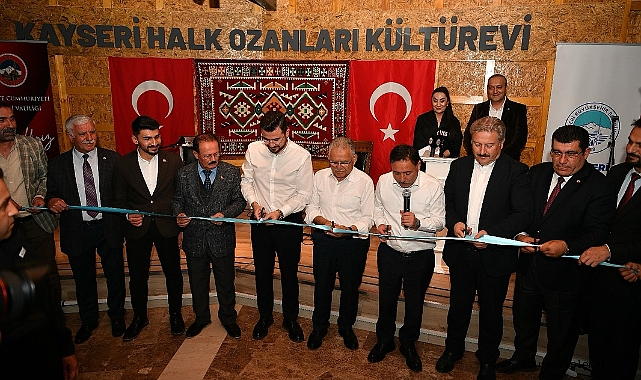 Kayseri Halk Ozanları Kültür Evi açıldı