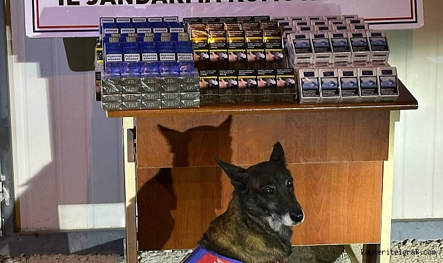 Kayseri-Malatya yolunda kaçak sigara ele geçirildi