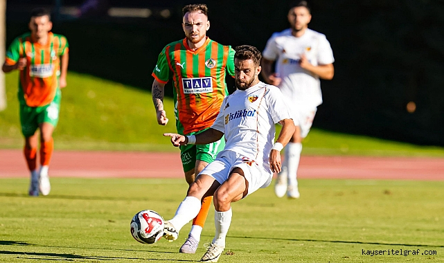 Kayserispor, Alanyaspor ile berabere kaldı