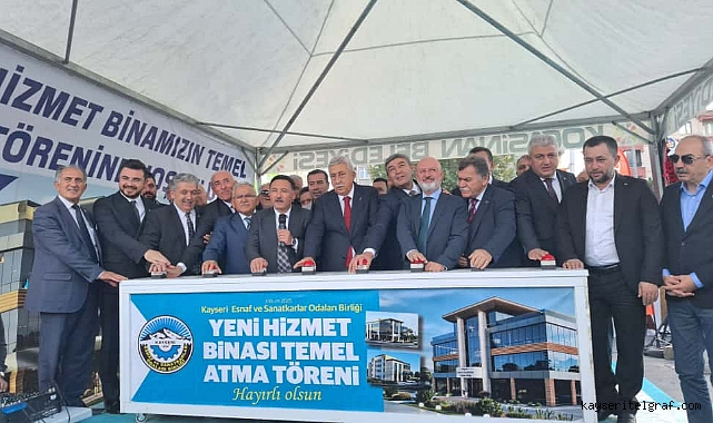 KESOB yeni hizmet binası temeli atıldı