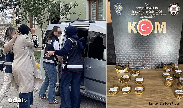 Kıyma ve hamur makinelerinin içine gizlenen 61 kilo altın yakalandı