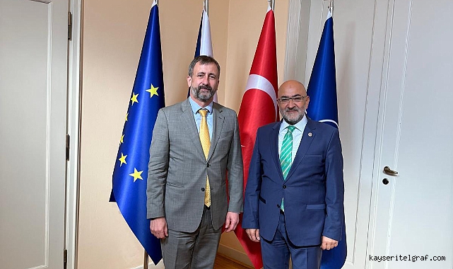 Milletvekili Cıngı, Çekya Büyükelçisi'ni ziyaret etti