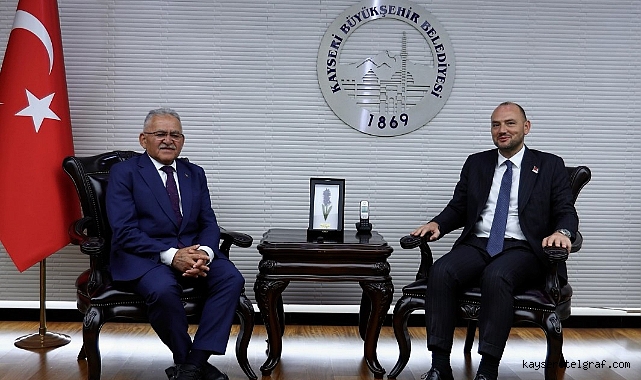 MÜSİAD Genel Başkanı Özdemir, Başkan Büyükkılıç'ı ziyaret etti