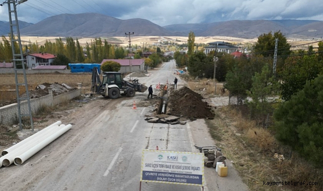 Sarız'a 45 milyon liralık su yatırımı, 28 kilometrelik asfalt yatırımı