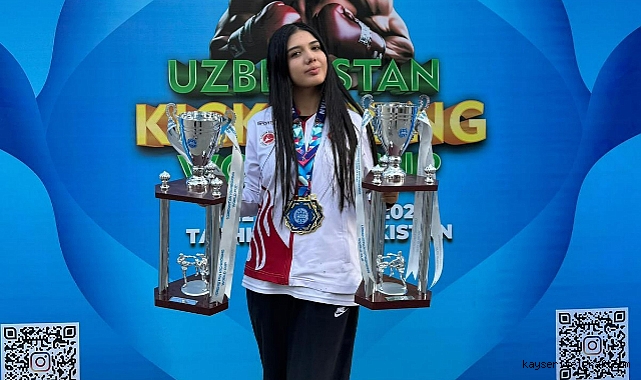 Spor A.Ş. sporcusu Uzunçakmak çifte şampiyonluk kazandı