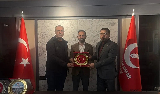 Yeniden Refah'ta Talas ve Develi ilçe başkanları değişti