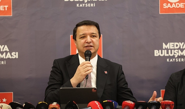 Arıkan Kayseri'de konuştu
