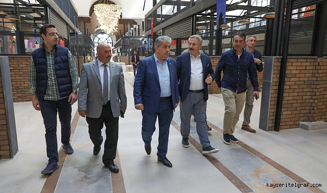 Çarşı Melikgazi 2026 başında açılacak