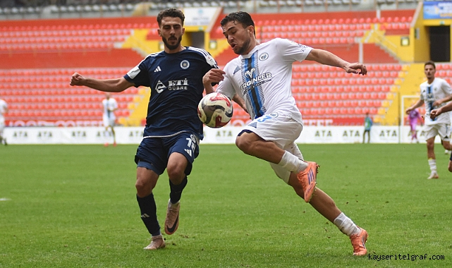 Erciyes 38 FK evinde berabere kaldı