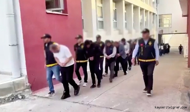 Kayseri dahil 23 ilde sahte internet sitesi dolandırıcılığa karşı operasyon