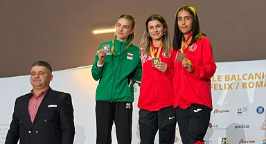 Kayserili milli sporcu Sümeyye Erol Balkan Şampiyonu oldu