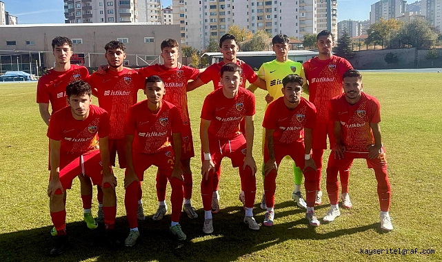 Kayserispor U19 takımı yenildi