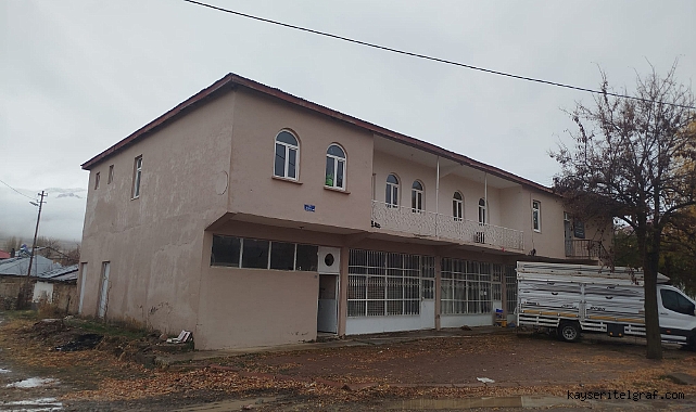 Sarız'da 'Veli Altınkaya Taziye ve Kültür Evi' yenilendi