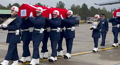 Şehitlerimizin naaşları Kayseri'ye geldi