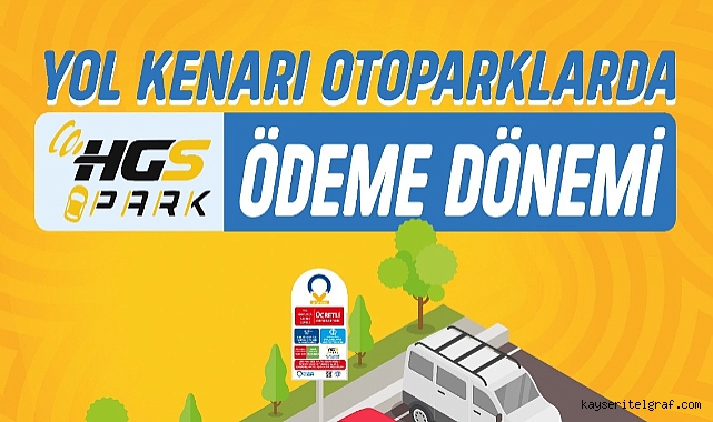 Ulaşım A.Ş. otoparklarında 'HGS' ile ödeme yapılabilceek