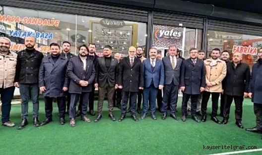 Anahtar Partililer Eski Sanayi'doe esnafla bir araya geldi