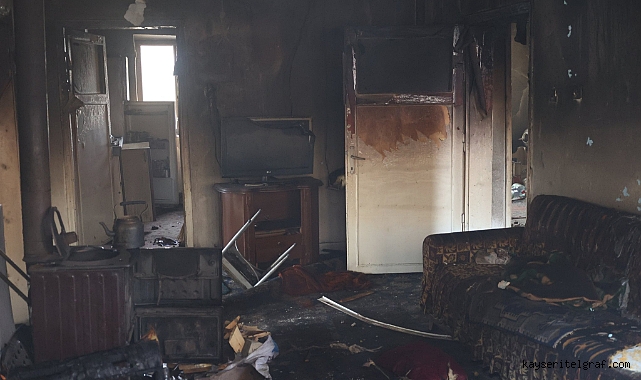 Bünyan'da yaşlı kadın soba faciasında hayatını kaybetti