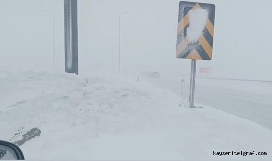 Kayseri'de 108 mahalle yolu ulaşıma kapandı