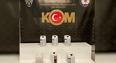Kayseri'de sahte alkol ve kaçak sigara operasyonu